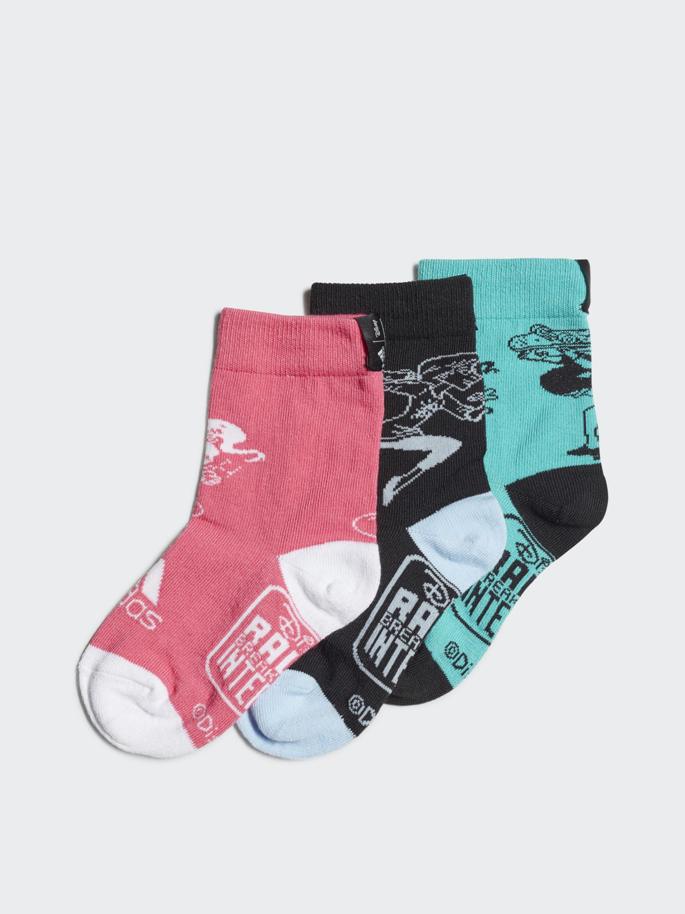 Набор носков Adidas DISNEY PRINCESSES PRIMEGREEN модель GU8817 Фото