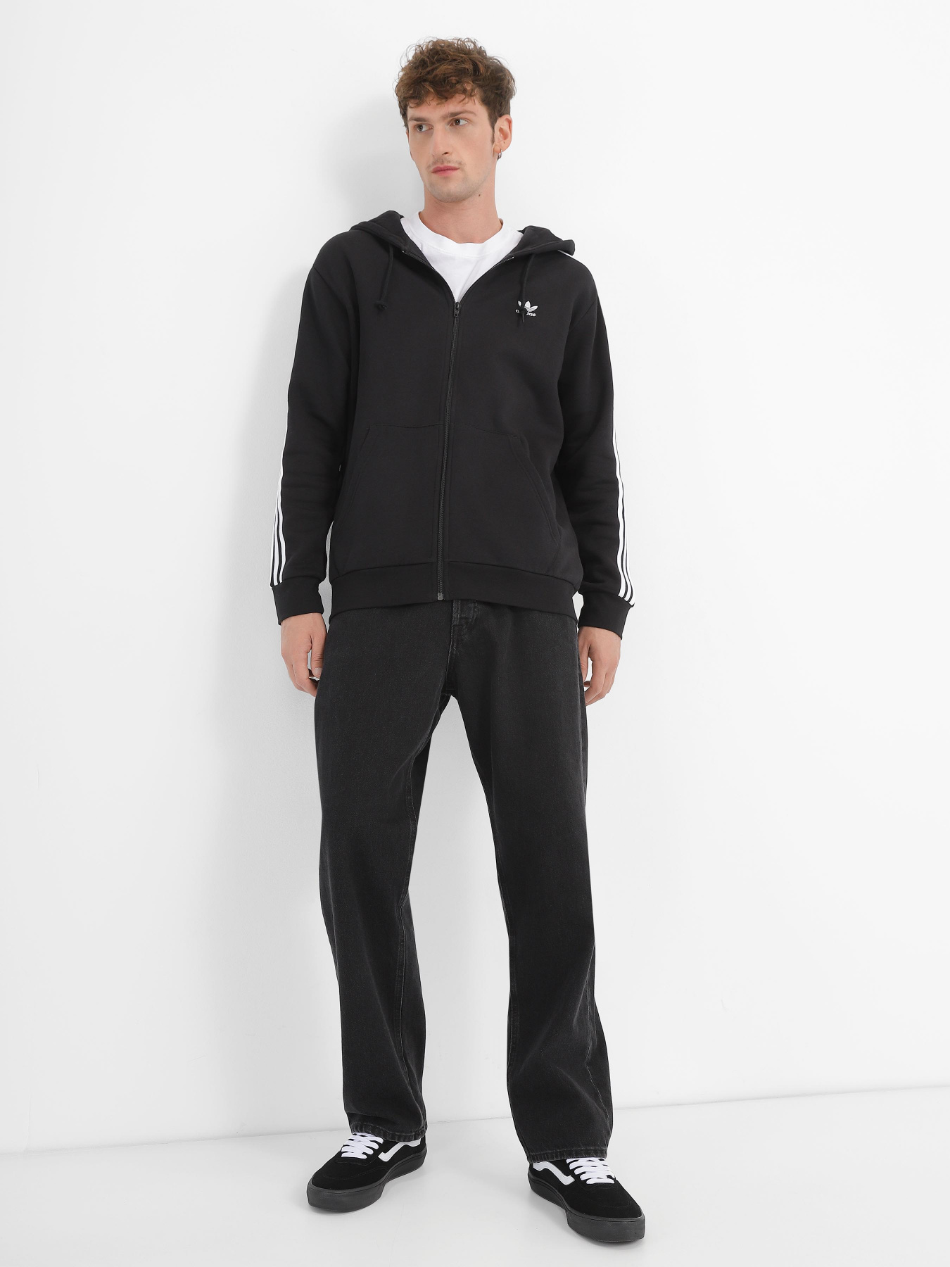 Спортивна кофта Adidas 3-Stripes модель DV1551 Фото