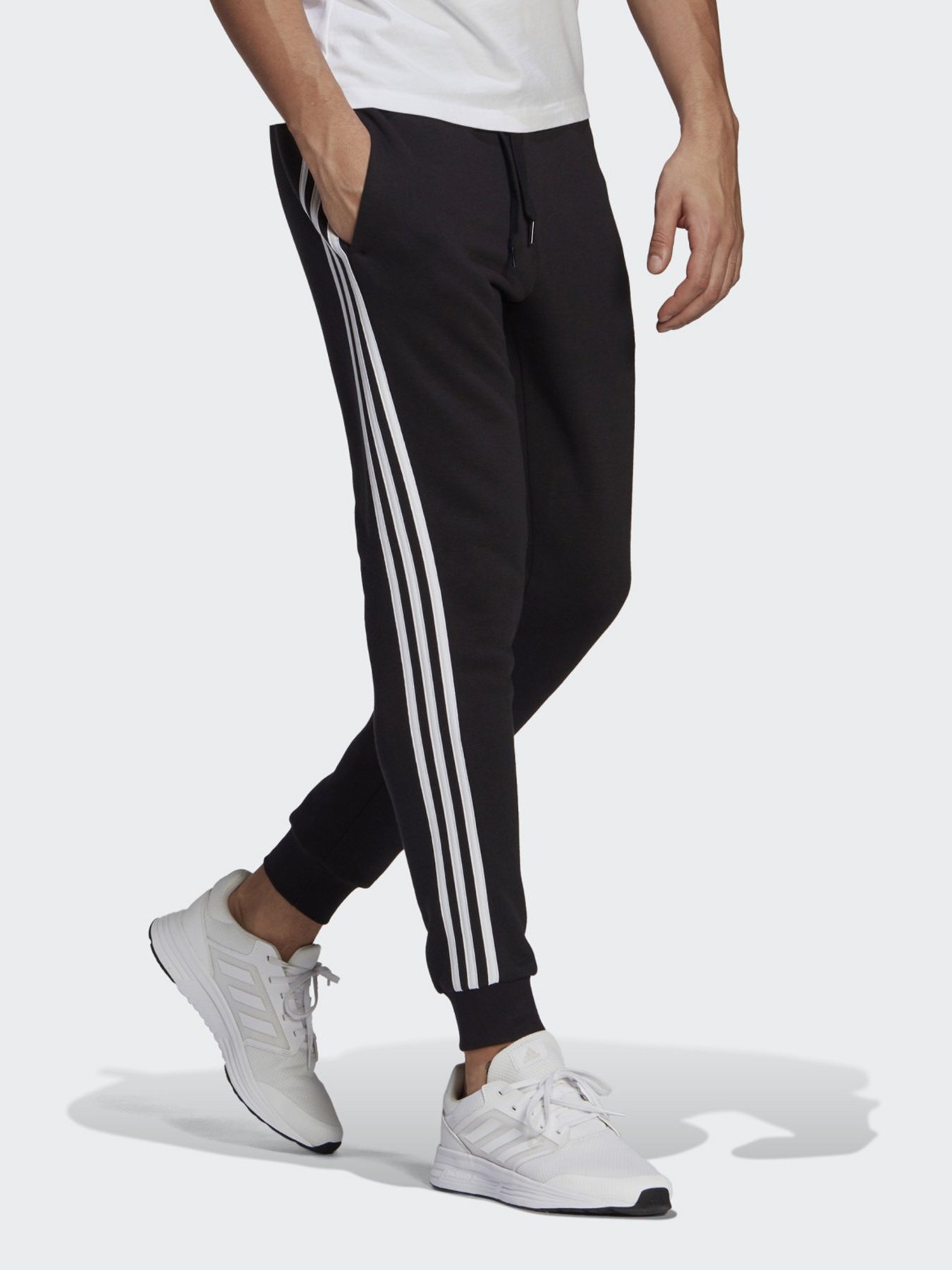Штаны спортивные Adidas Essentials 3-Stripes Sportswear модель GM1089 Фото