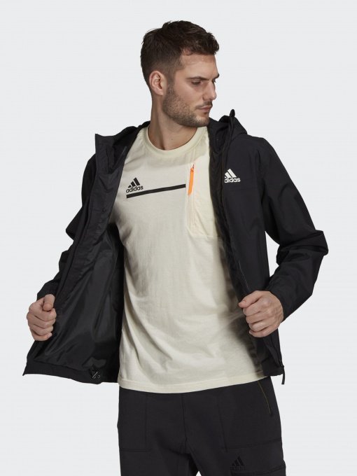 Ветровка Adidas BSC 3-STRIPES RAIN.RDY модель GM2169 Фото