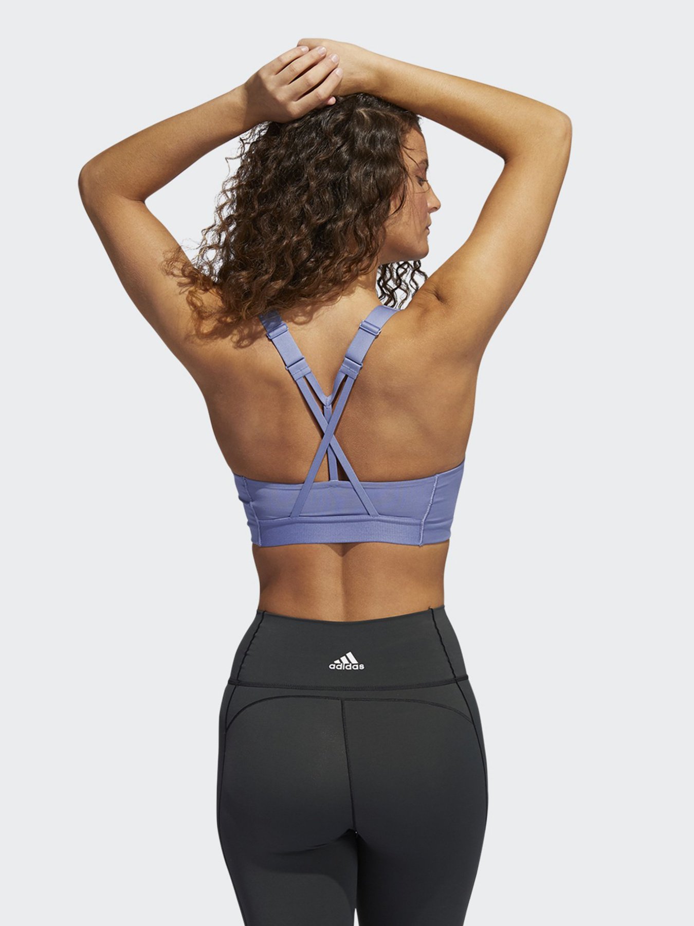 Топ спортивный Adidas Stronger For It Yoga (Plus size) модель GR8196 Фото