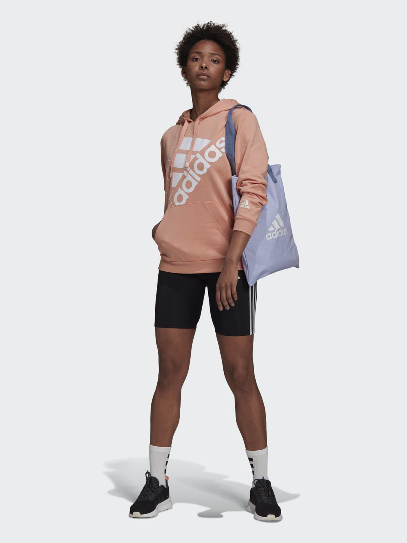 Худи Adidas LOVE SLANTED LOGO модель GS1373 Фото