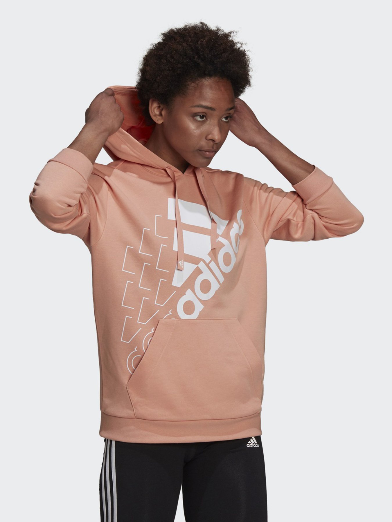 Худи Adidas LOVE SLANTED LOGO модель GS1373 Фото