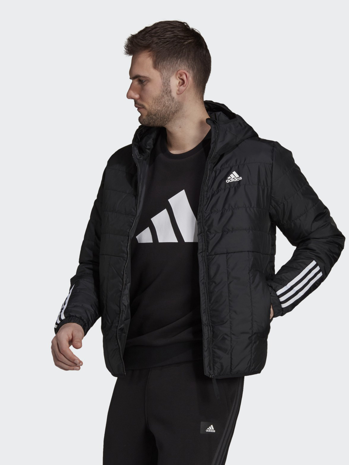 Зимняя куртка Adidas ITAVIC 3-STRIPES модель GT1681 Фото