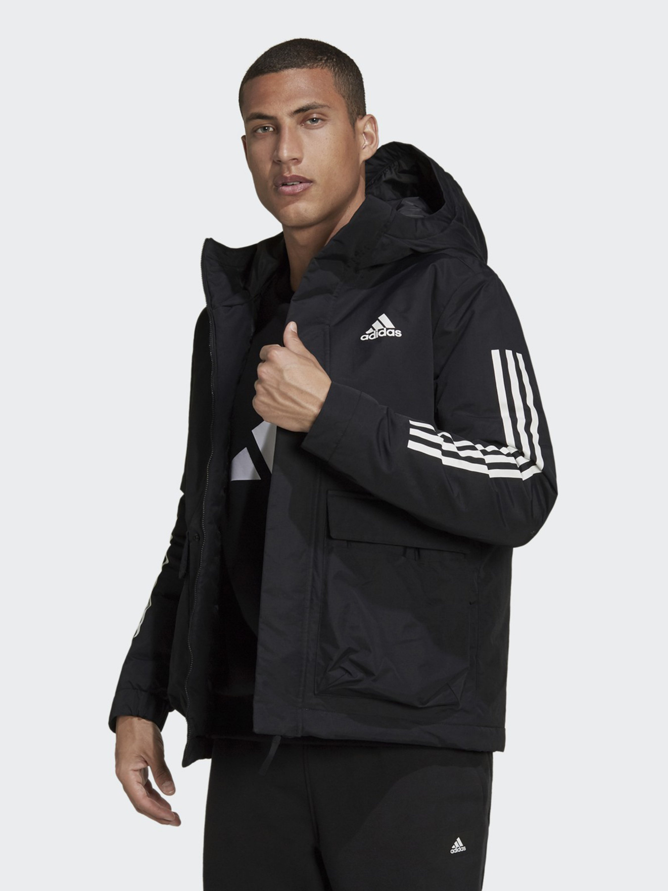 Зимова куртка Adidas UTILITAS 3-STRIPES модель GT1688 Фото