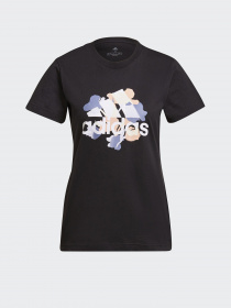 Футболка Adidas Floral Graphic модель GT8806 Фото