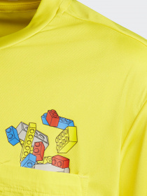 Футболка спортивная Adidas x Classic LEGO® AEROREADY 3-Stripes модель GU1865 Фото