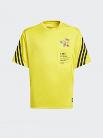 Спортивная футболка Adidas x Classic LEGO® AEROREADY 3-Stripes модель GU1865 Спортивная футболка Adidas x Classic LEGO® AEROREADY 3-Stripes модель GU1865 Фото