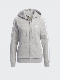Кофта спортивная Adidas Essentials 3-Stripes модель GV6021 Фото