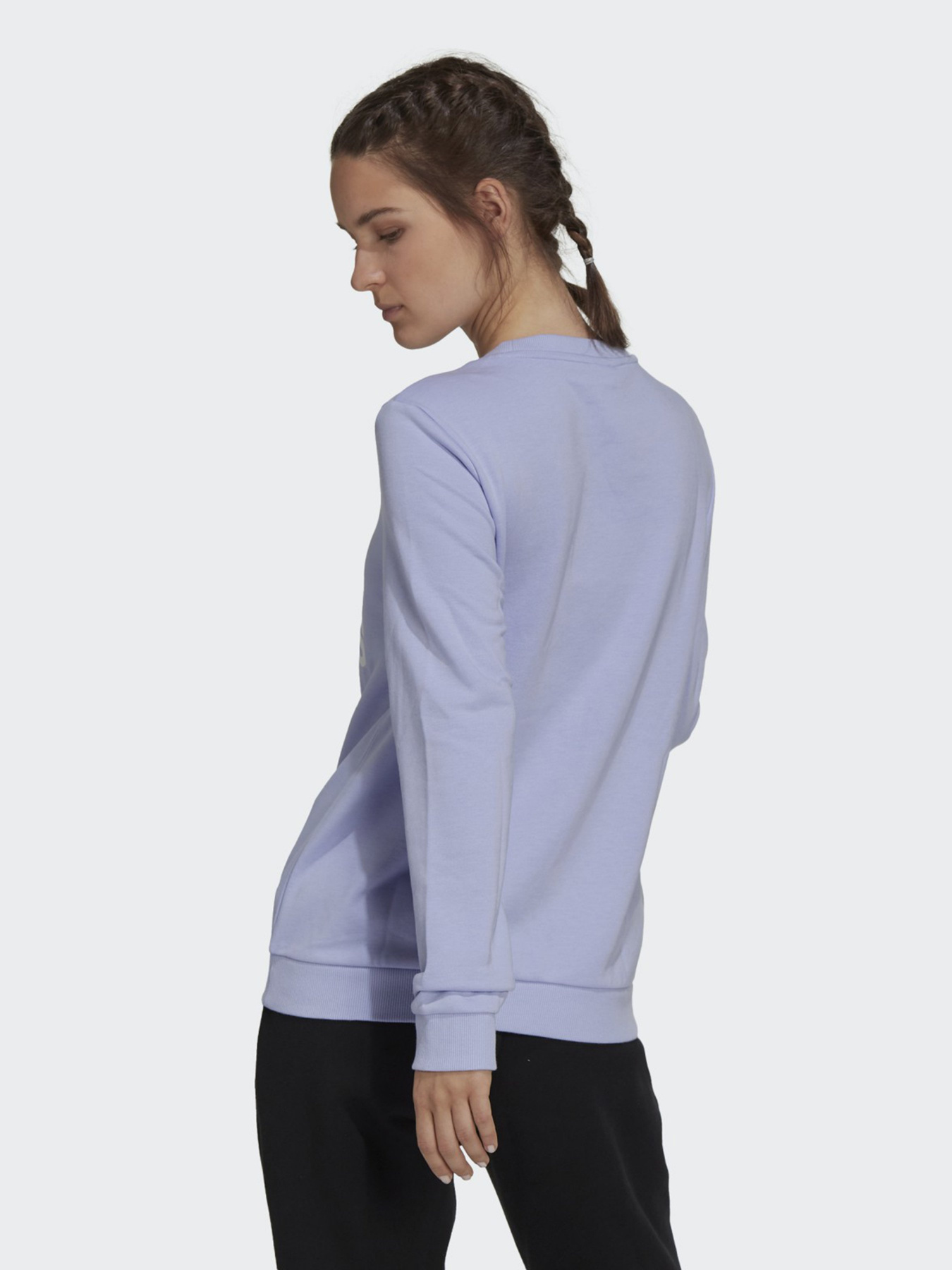 Свитшот Adidas  Essentials Relaxed Logo модель H07791 Фото