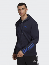 Кофта спортивна Adidas  Essentials 3-Stripes модель H12249 Фото