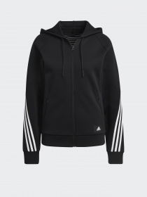 Спортивна кофта Adidas Sportswear 3-Stripes Future Icons модель H57287 Фото