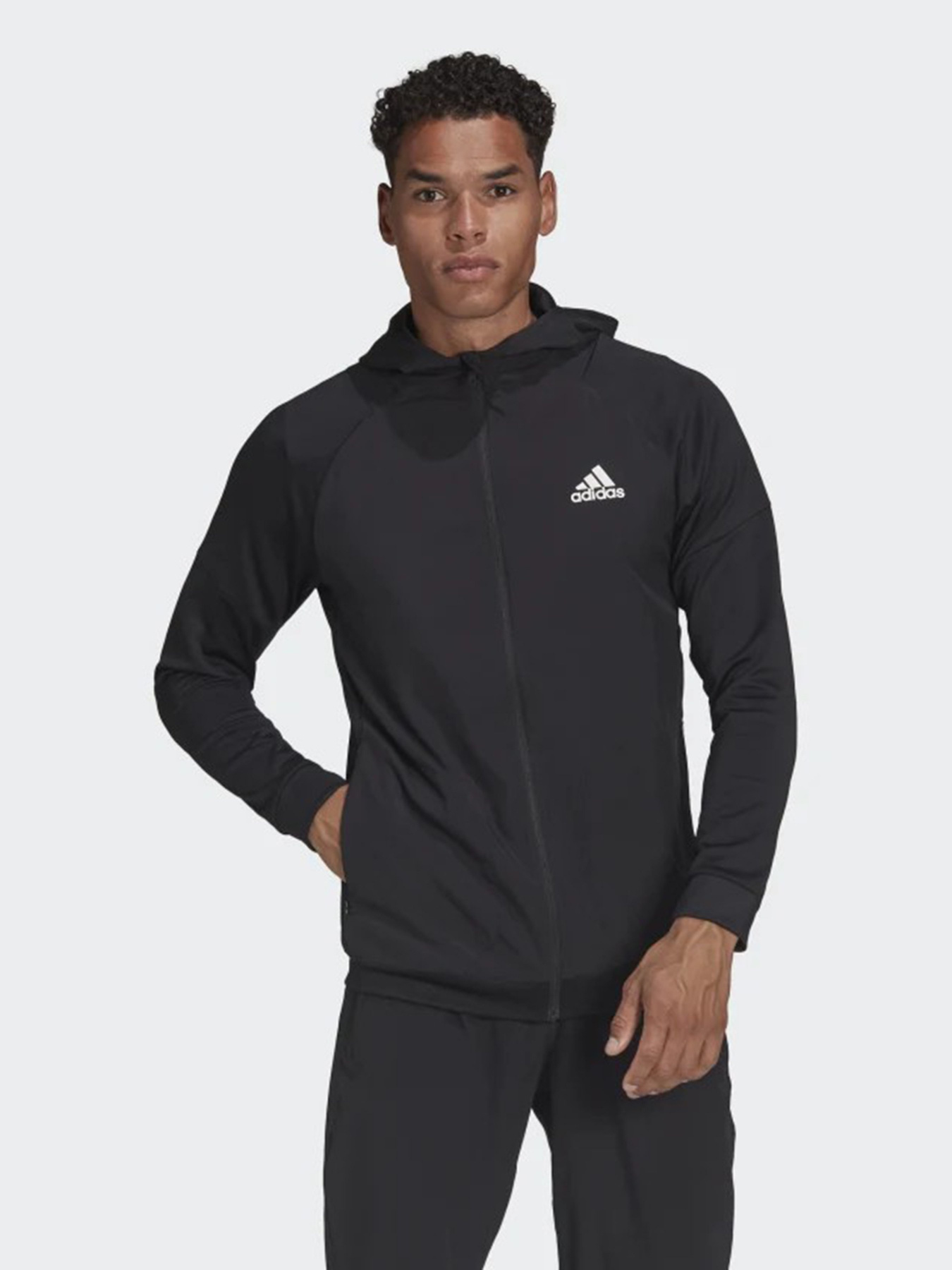 Кофта спортивная Adidas Training Kapuzen модель HA6366 Фото