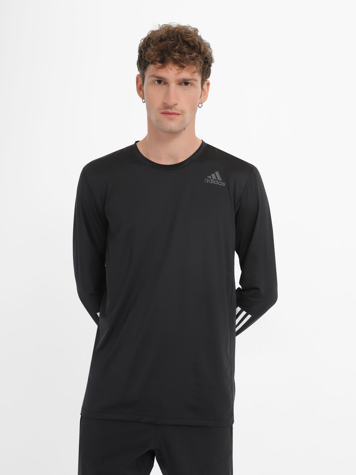 Кофта спортивная Adidas TECHFIT 3-STRIPES модель GL0459 Фото