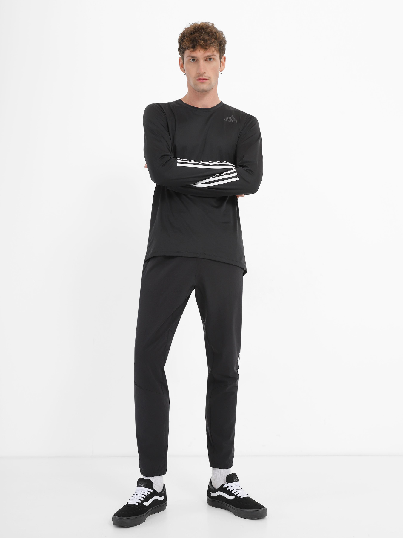 Кофта спортивная Adidas TECHFIT 3-STRIPES модель GL0459 Фото