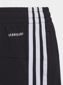 Штаны спортивные Adidas Aeroready Primegreen 3-Stripes Tapered Woven модель GT9421 Фото