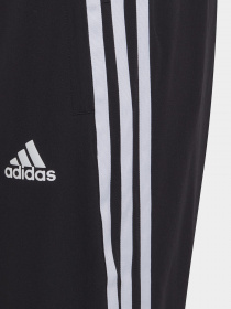 Штаны спортивные Adidas Aeroready Primegreen 3-Stripes Tapered Woven модель GT9421 Фото