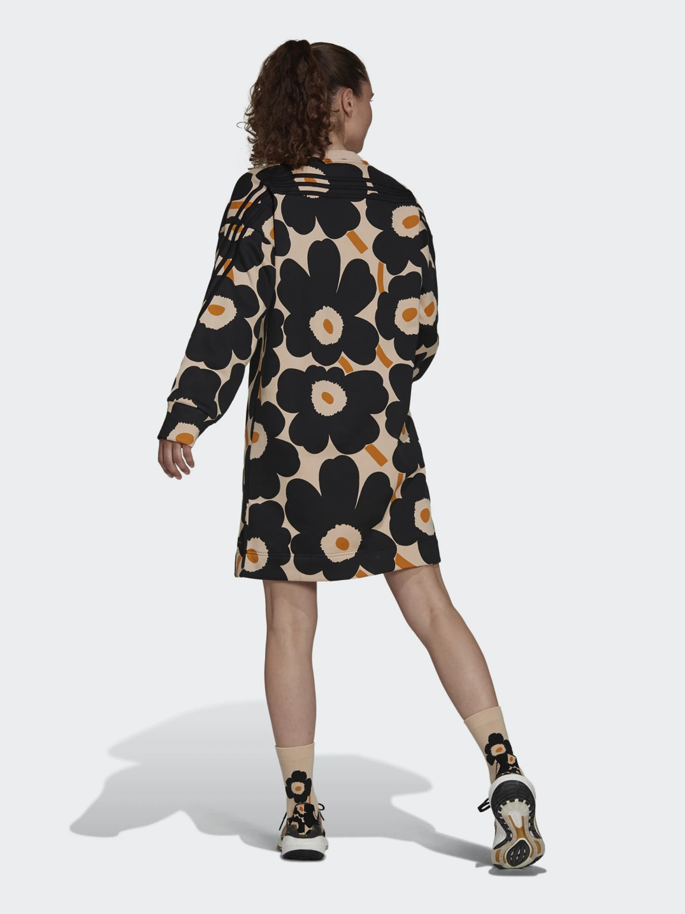 Платье миди Adidas Originals Sportswear Marimekko модель H23804 Фото