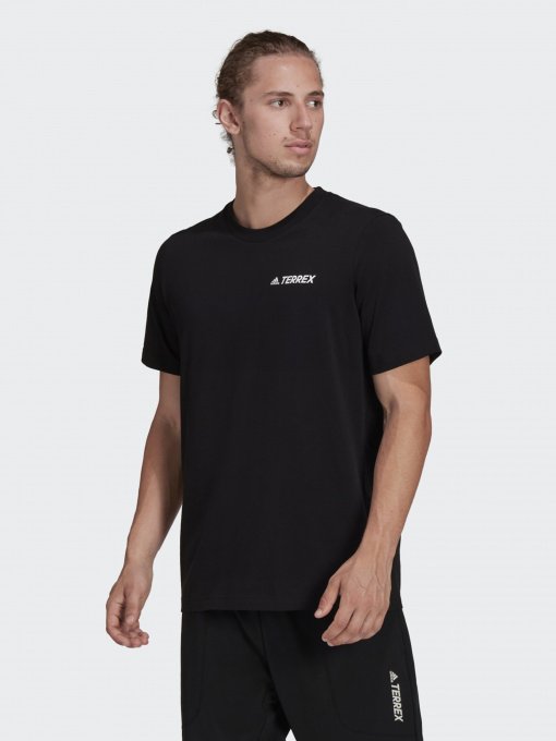 Спортивна футболка Adidas Terrex Mountain Landscape Graphic модель HE1769 Фото