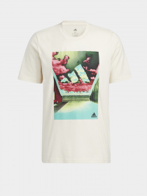 Футболка Adidas SUMMER HEAT Badge of Sport модель HE2309 Фото