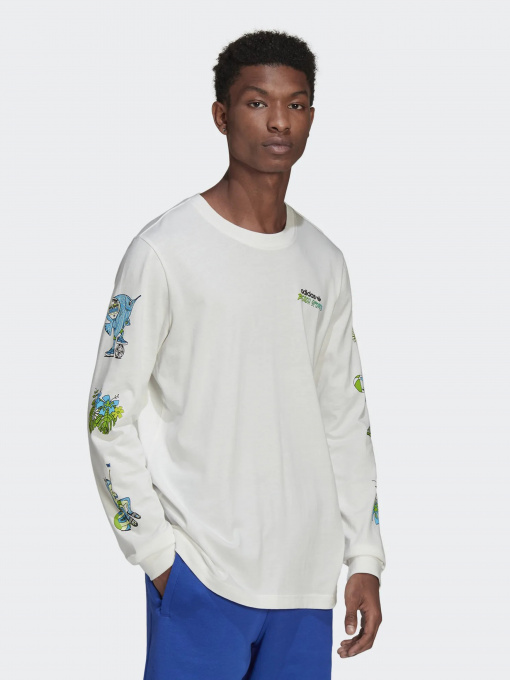 Лонгслів Adidas GRAPHIC STOKED FISH модель HF4862 Фото