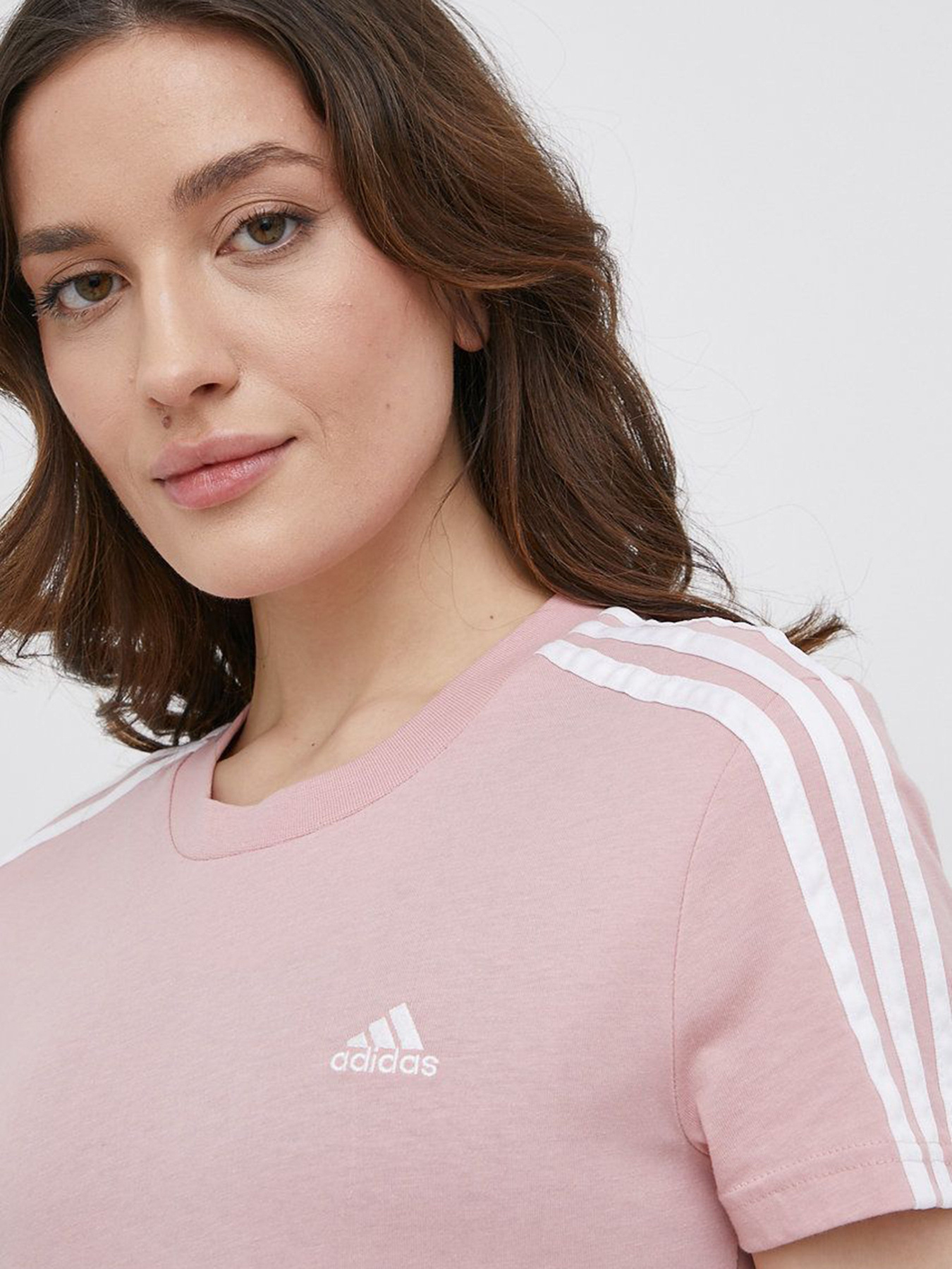Футболка Adidas Essentials 3-Stripes модель HF7236 Фото