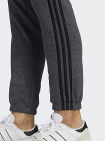 Штани спортивні Adidas ESSENTIALS FLEECE TAPERED ELASTIC CUFF 3-STRIPES модель GK8891 Фото
