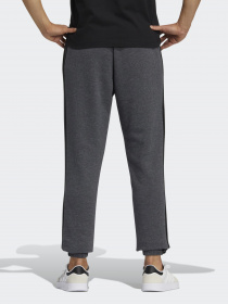 Спортивні штани Adidas ESSENTIALS FLEECE TAPERED ELASTIC CUFF 3-STRIPES модель GK8891 Фото
