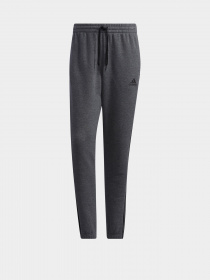 Спортивні штани Adidas ESSENTIALS FLEECE TAPERED ELASTIC CUFF 3-STRIPES модель GK8891 Фото