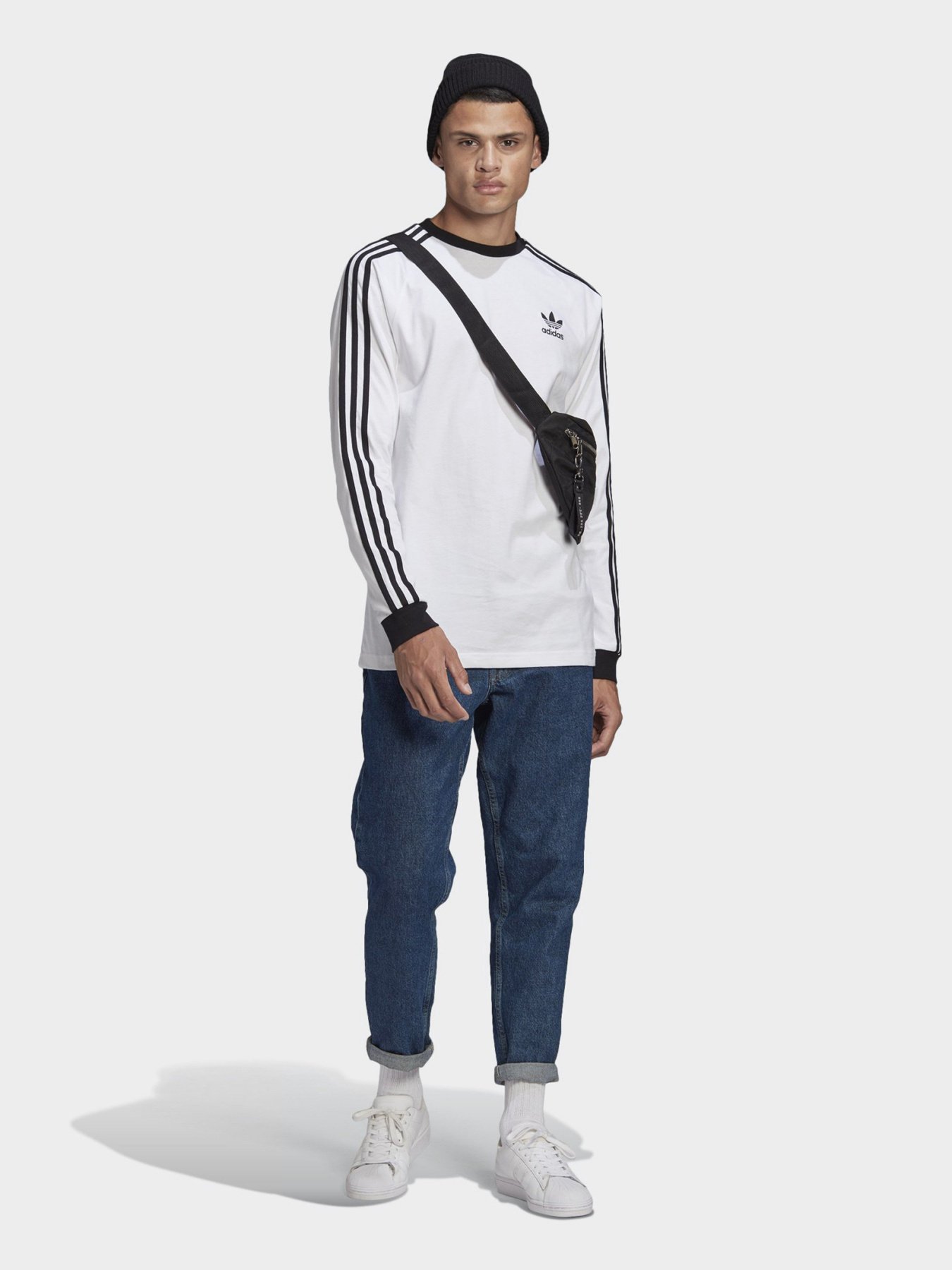 Лонгслив Adidas ADICOLOR CLASSICS 3-STRIPES модель GN3477 Фото