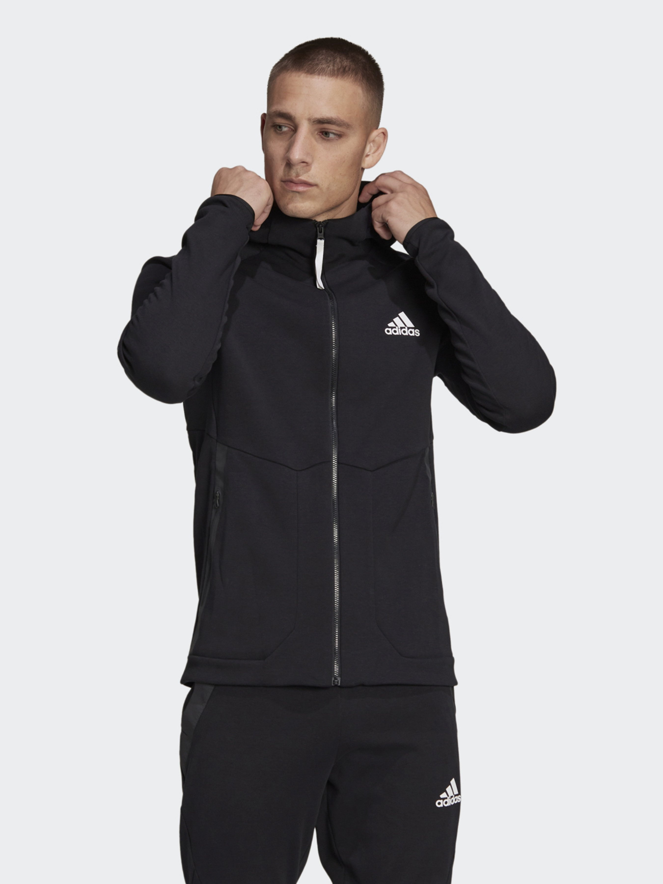 Кофта Adidas Designed for Gameday модель HE5030 Фото