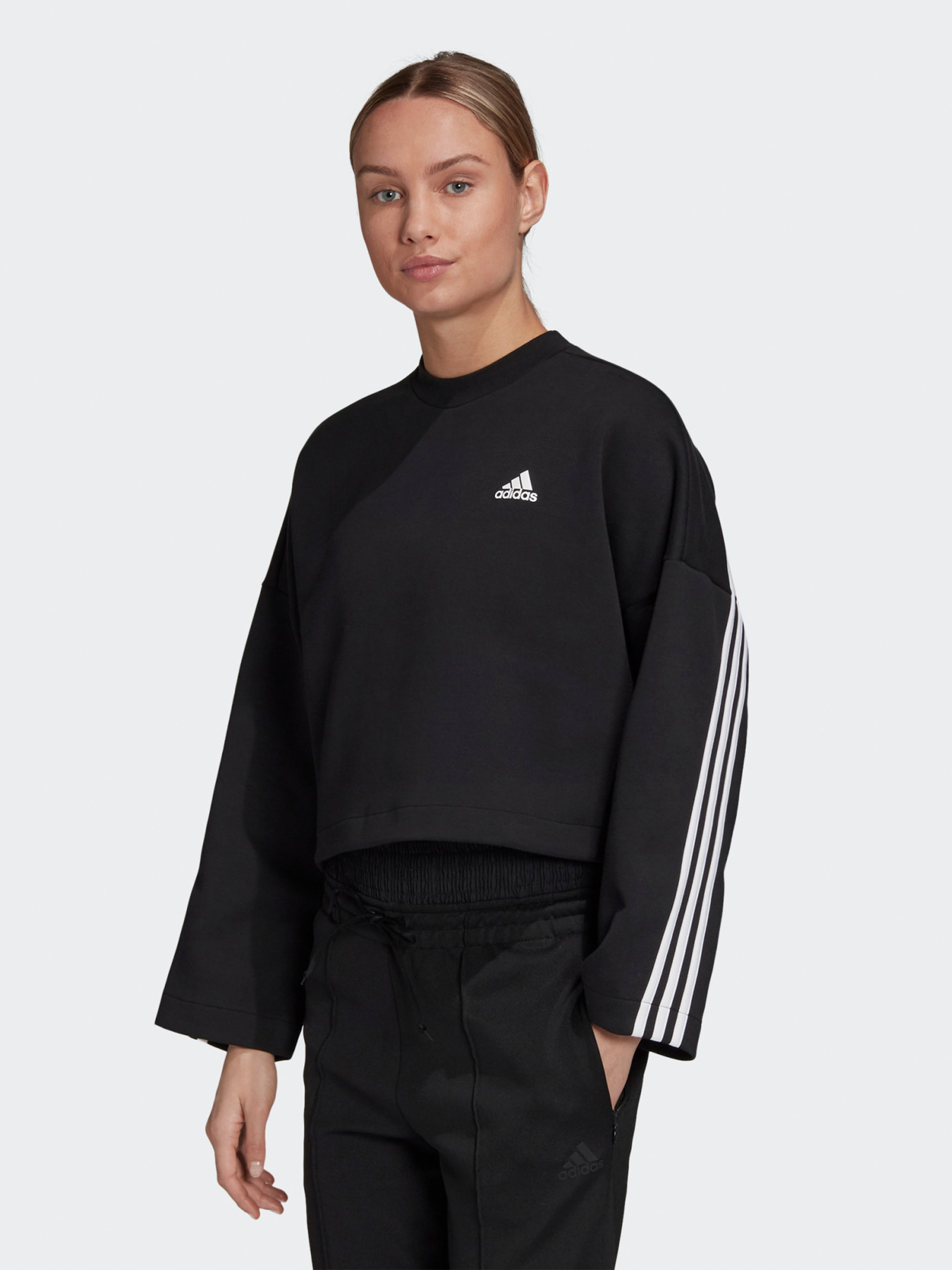 Світшот Adidas MUST HAVES 3-STRIPES модель GC6943 Фото