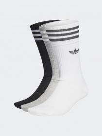 Шкарпетки Adidas  Originals Solid Crew модель HC9558 Фото