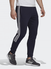 Спортивні штани Adidas ESSENTIALS FLEECE TAPERED CUFF 3-STRIPES модель GK8977 Фото