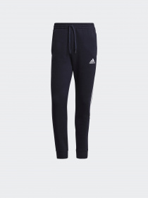 Спортивні штани Adidas ESSENTIALS FLEECE TAPERED CUFF 3-STRIPES модель GK8977 Фото
