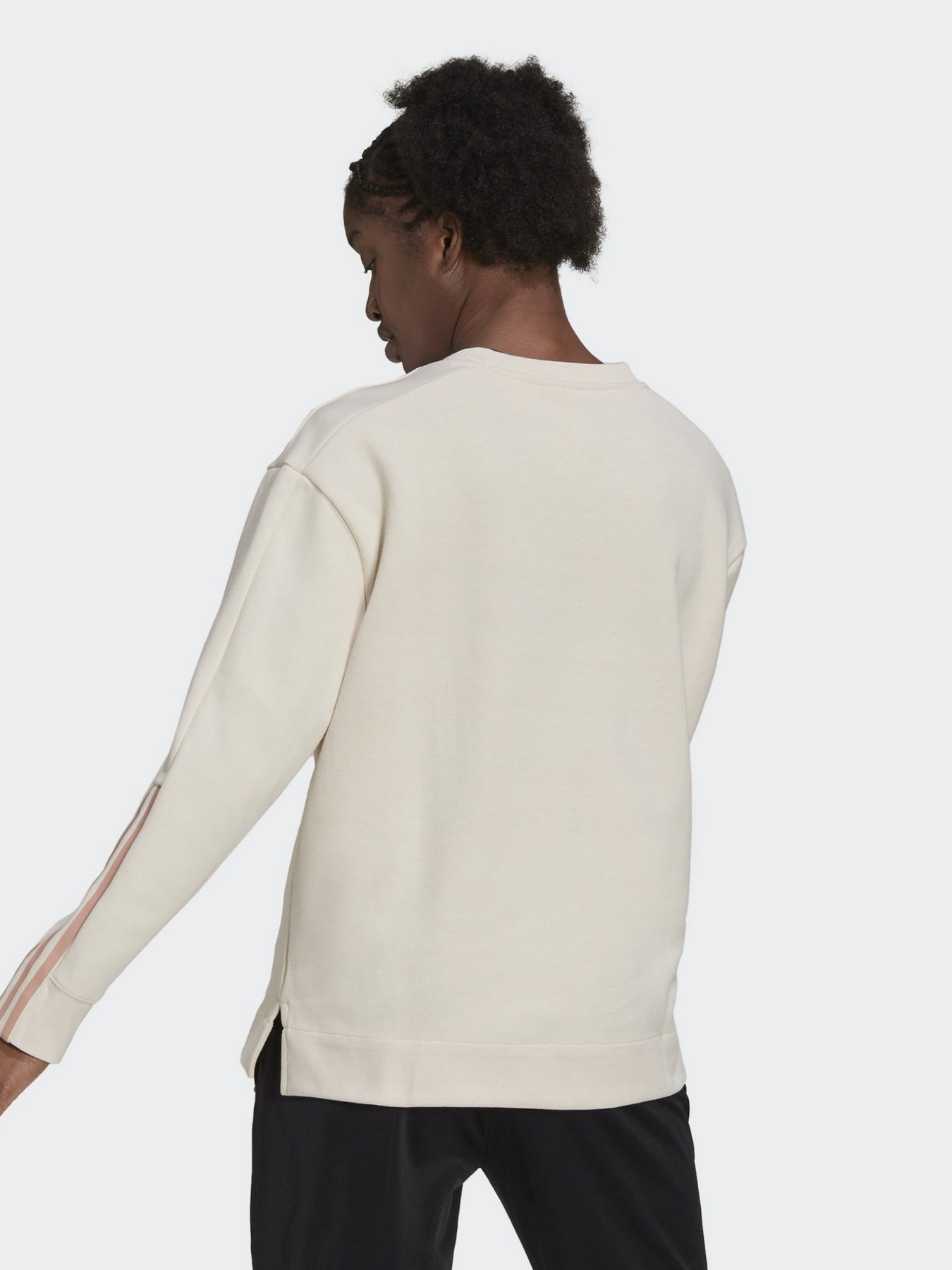 Свитшот Adidas  Essentials Relaxed 3-Stripes модель H10237 Фото