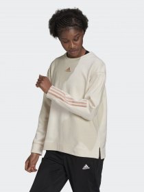 Світшот Adidas Essentials Relaxed 3-Stripes модель H10237 Світшот Adidas Essentials Relaxed 3-Stripes модель H10237 Фото