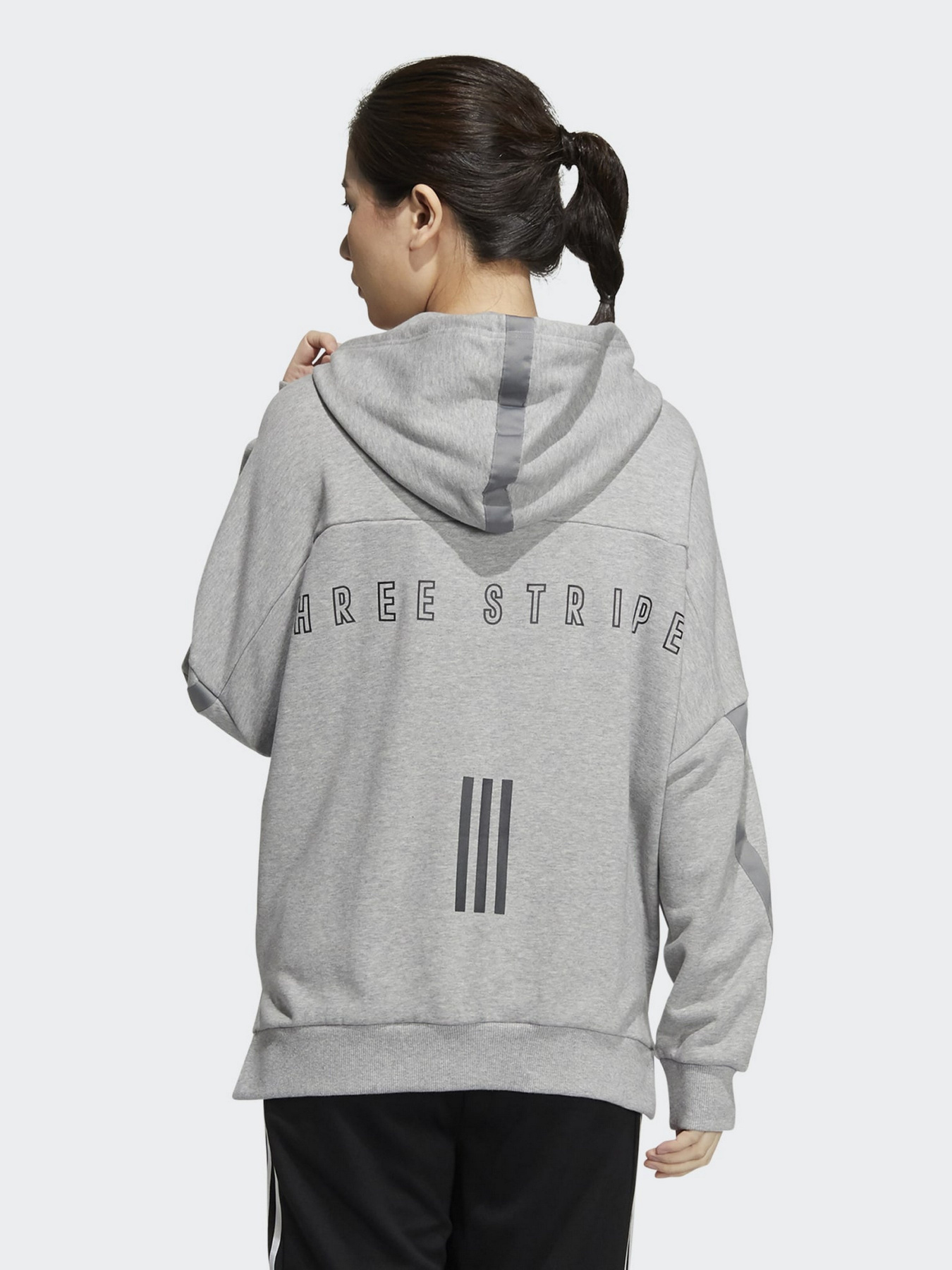 Худи Adidas Wording Loose Fit модель HC2542 Фото