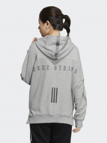 Худи Adidas Wording Loose Fit модель HC2542 Фото