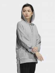 Худи Adidas Wording Loose Fit модель HC2542 Фото