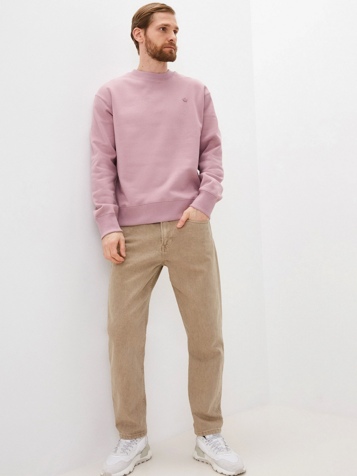 Світшот Adidas Adicolor Trefoil модель HC4528 Фото