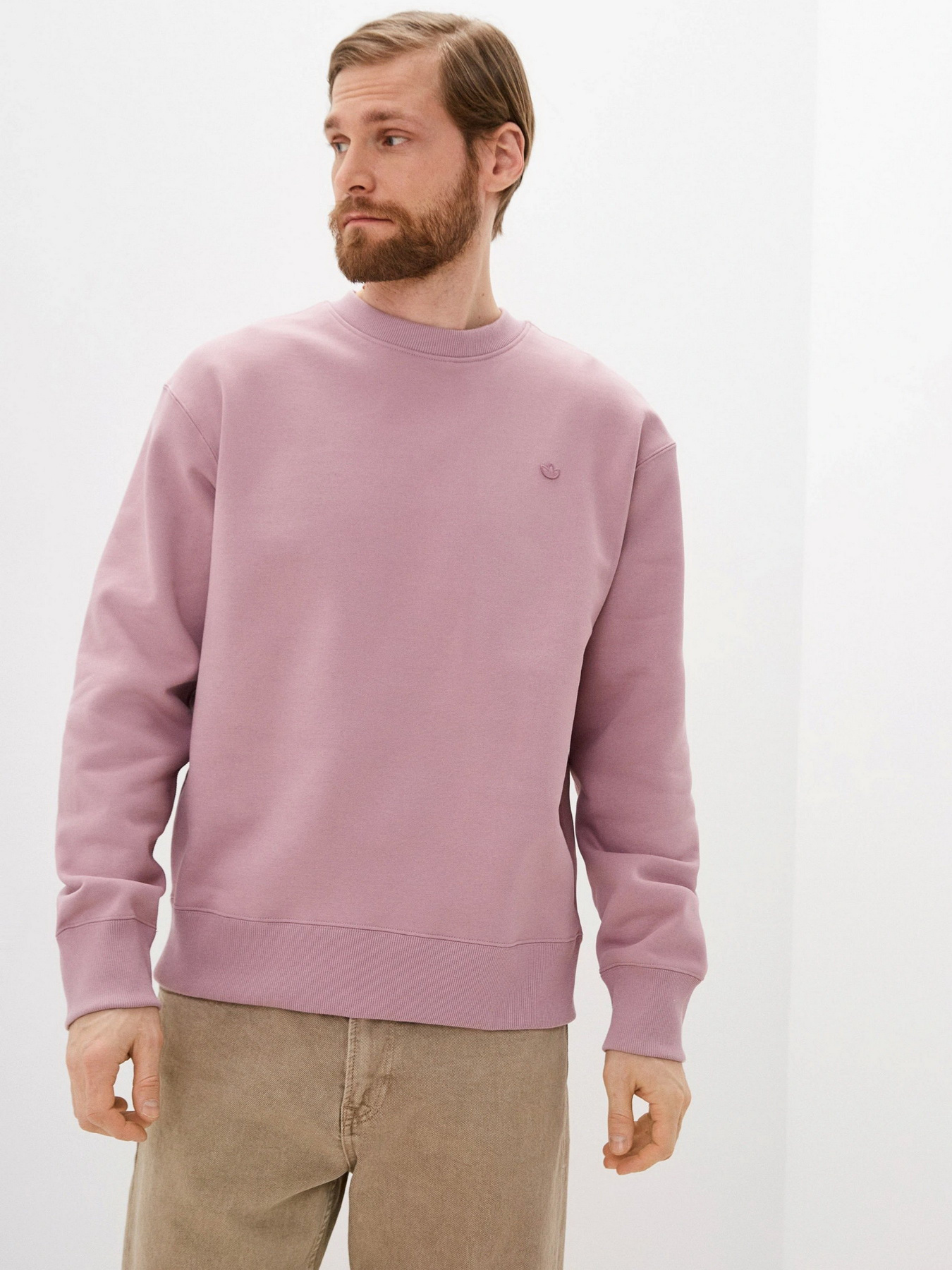 Світшот Adidas Adicolor Trefoil модель HC4528 Фото