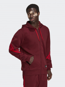 Кофта Adidas M FI 3S FZ модель HC5247 Фото