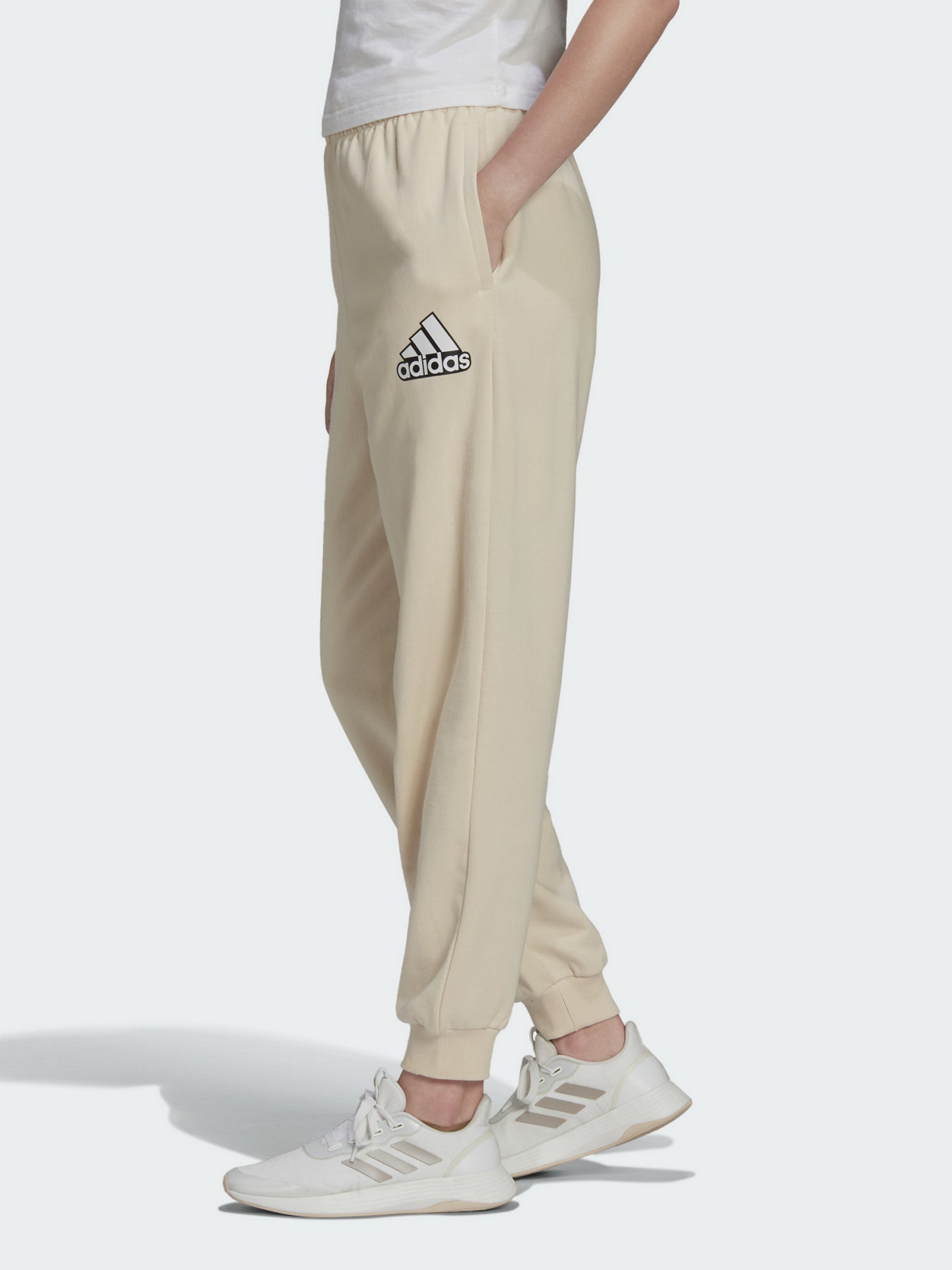 Штаны спортивные Adidas Essentials Outline Logo модель HC9175 Фото