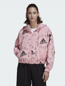 Ветровка Adidas  Essentials Logo Allover Print модель HC9185 Фото
