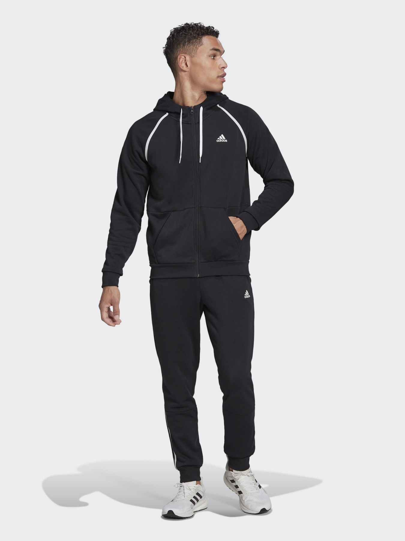 Спортивний костюм Adidas COTTON PIPING модель HE2227 Фото