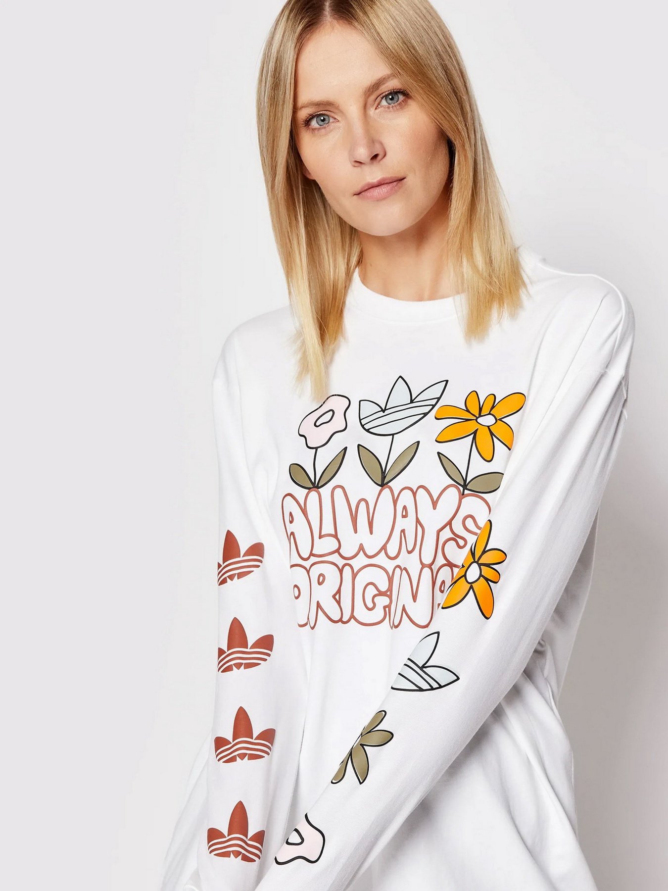 Лонгслив Adidas Always Original модель HF2013 Фото