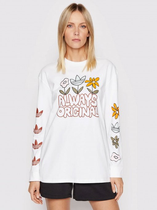 Лонгслив Adidas Always Original модель HF2013 Фото