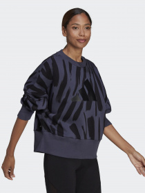 Свитшот Adidas Sportswear Future Icons Feel Fierce Graphic модель HF4073 Фото