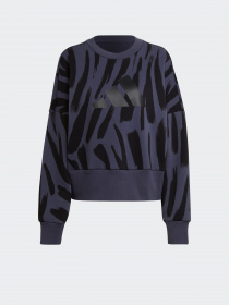 Світшот Adidas Sportswear Future Icons Feel Fierce Graphic модель HF4073 Фото